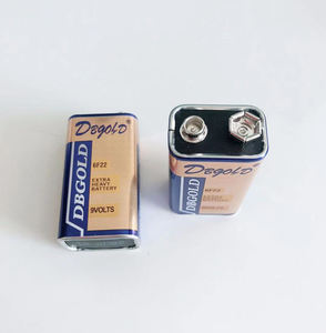 כתר C <span class=keywords><strong>6F22</strong></span> 0% Hg Cd מפעל ישיר מכירה 9v <span class=keywords><strong>6f22</strong></span> פחמן אבץ סוללה - Product Image 4