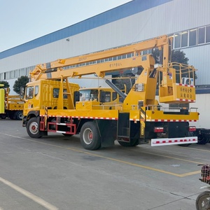 Camión con plataforma aérea articulada Dongfeng 4x2, camión con cesta elevadora de brazo plegable, camión elevador aéreo - Product Image 4