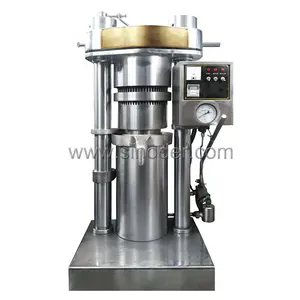 Máquina de prensagem a frio hidráulica para óleo de sementes de girassol e gergelim, manteiga e licor de cacau