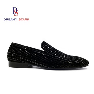 Chaussures habillées pour hommes de haute qualité, logo personnalisé, marque originale, confortables, à enfiler, faites à la main, nouvelle collection printemps, design en cuir et daim Oxford - Product Image 4