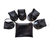 Chaussures pliables avec lien pour cheveux, cadeau de mariage, ballerines pliables