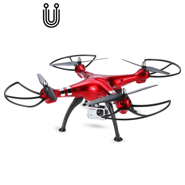 Syma X8HG RC Drone With 1080P HD Camera High Hold Mode 2.4G 4CH 6Axis RC Quadcopter RTF Drone with HD Camera Remote Control Toys