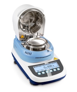 Analyseur d'humidité Veidt Weighing pour céréales (blé, gypse) et thé, modèle Kern DLB 160-3A, 160g, 0.001g, haute qualité, avec réglage de la température et du temps - Product Image 4