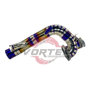 ท่อไอดี Vortex Titanium Turbo สำหรับ Honda Civic รุ่นที่ 10 1.5T ปี 2016-2021 สีฟ้าเบิร์นพายคัท สำหรับรถแข่ง ท่อรับอากาศไหลสูง - Product Image 1