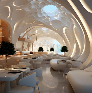 Conception d'aménagement intérieur commercial écologique, rendu <span class=keywords><strong>3D</strong></span>, plan d'étage, restaurant, bureau, magasin, clé en main - Product Image 1