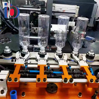 Machine automatique Aikedi 3.0L-5.0L SE-4-3L pour la fabrication de bouteilles PET d'huile et d'eau, 3400 BPH, composants servo de haute qualité, facile à utiliser