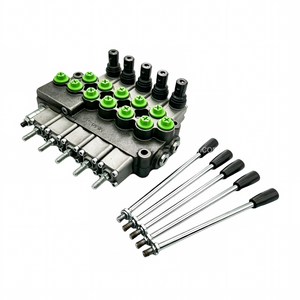 Válvula de Control Direccional Monobloque Hidráulica de Doble Acción Manual M45 45L/min |   Fabricante Directo de Fábrica y OEM/ODM 315 Bar - Product Image 4