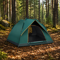 Tente de camping instantanée pour 2 à 4 personnes, 2000-3000 mm, imperméable, avec moustiquaire, pour la randonnée en famille |   Toutes saisons