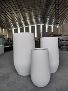 Ventes en gros directes d'usine, pots de fleurs en argile fibreuse, écologiques, biodégradables, durables, légers, avec drainage, pour la maison et le jardin - Product Image 6