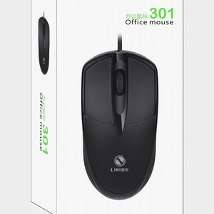 Limeide Wired Optical <b>Mouse</b> 3 Buttons Right Hand Ergonomic USB For Office Gaming Laptop Desktop - Product Image 4