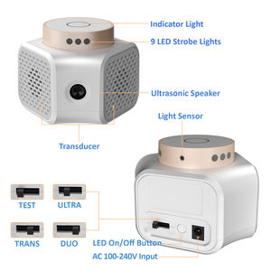 Repellente per parassiti a ultrasuoni con 9 pezzi di perle UV per ratti/topi/scarafaggi/pulci/grillo/formiche repellente elettronico per animali selvatici - Product Image 3