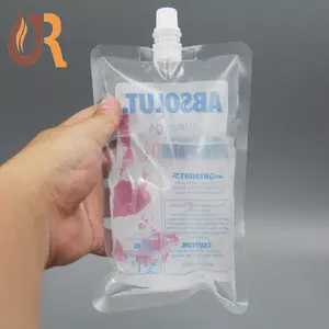 Flexible Container Plastic Stand Up Pouch Biodegradable Bag For Liquid Bulk Transportation Packaging