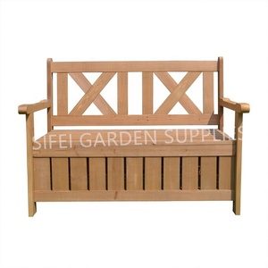 <strong>Garden</strong> <strong>Wooden</strong> <strong>Storage</strong> <strong>Bench</strong> Patio Long <strong>Bench</strong> <strong>With</strong> <strong>Storage</strong> - Product Image 2