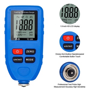 Tc100 Độ dày màu xanh đo xe Dụng cụ đo FE/nfe sơn xe Tester paintwork đo độ dày cho xe ô tô - Product Image 2