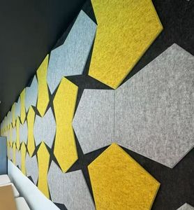 Panneau acoustique en fibre de polyester, design pyramidale, absorption acoustique pour la maison, le bureau, style minimaliste, réduction de bruit élevée - Product Image 5