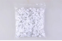 Clips de câble en nylon à bas prix de vente chauds Clips de câble plats en plastique faciles à utiliser