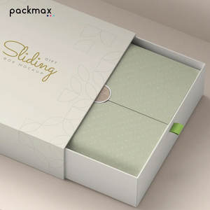 Empaque de Regalo de Cartón con Forma de Cajón Deslizante Pequeño, Personalizado con Logotipo, Ecológico, Biodegradable, Reciclable y Reutilizable para Velas - Product Image 2