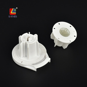 Nhà máy trực tiếp Rèm phụ kiện C6 nhôm Zebra Con lăn Rèm đầu đường sắt & phần đường sắt dưới - Product Image 5