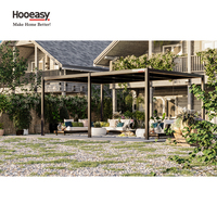 Garten Modern Gazebo Pavilion Villa Schwimmbad Handbuch Verstellbares Lamellen dach Aluminium Bio klimatische Pergola im Freien