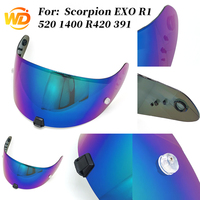 Nouvelle visière photochromique en PC compatible avec les casques de moto R1 AirT520 ST1400 391, écran de protection de remplacement à dégagement rapide