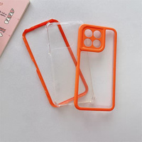Étui de téléphone portable transparent antichoc pour Honor 500 Pro 500 X5c X70 X9d X7d X6c X8c 400 Smart 400 Lite, coque PC + TPU