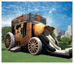 Cô Gái Unicorn Sao Vương Miện Chủ Đề Chủ Đề Inflatable Combo Bouncer Giá Rẻ PVC Lâu Đài Trượt Trẻ Em Cho Thuê Sử Dụng Bao Gồm Blower Mô Hình - Product Image 2