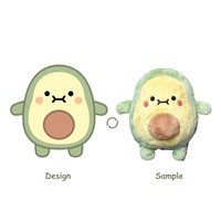 Offre Spéciale 20cm mignon Simulation fruits en peluche jouets pêche pastèque mangue Durian avocat peluche fruits en peluche oreiller cadeaux