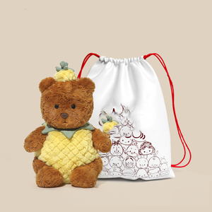 Oso <span class=keywords><strong>de</strong></span> Peluche Princesa: Almohada <span class=keywords><strong>de</strong></span> Peluche Súper Suave con Relleno <span class=keywords><strong>de</strong></span> Algodón PP, Linda Muñeca para <span class=keywords><strong>Dormir</strong></span> y Aliviar el Estrés - Product Image 5