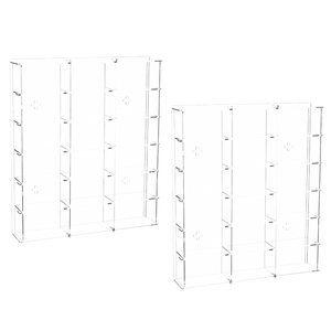 Boîte <span class=keywords><strong>de</strong></span> rangement en acrylique transparente anti-poussière à plusieurs étages personnalisée, vitrines pour figurines jouets, étuis pour figurines acryliques, présentoir pour magasins <span class=keywords><strong>de</strong></span> jouets - Product Image 2