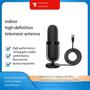 Antena de Televisión Digital para Interiores VFH 174-230Mhz UFH 470-862Mhz Alta Ganancia 26dbi Recepción de Larga <span class=keywords><strong>Distancia</strong></span> 120 Millas Conector F Macho - Product Image 6
