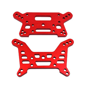 MJX <span class=keywords><strong>RC</strong></span> 1/7 7303 Hypergo 7304 원격 제어 자동차 액세서리 금속 업그레이드 전면 후면 충격 흡수 장치 브래킷 프레임 액세서리 - Product Image 1