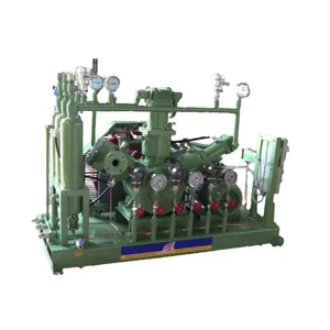 45 m3/h 7.5KW 150 bar 300bar Oil Free oxygen booster compressore di gas compressore d'aria industriale a gas ad alta pressione