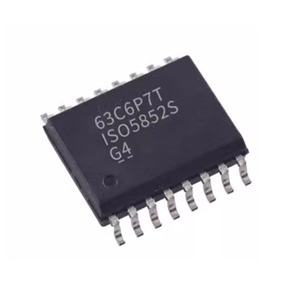 Controlador de puerta de bajo precio 2.7A 5.5A con acoplamiento capacitivo 5700Vrms 1 canal 16-SOIC ISO5852SDWR - Product Image 1