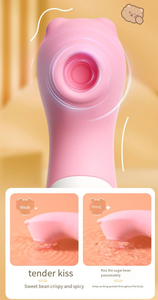 Estimulador de Clítoris y Pezones con Ventosa en Forma de Oso, Masajeador de Vacío Oral, 10 Velocidades, Impermeable, Vibrador de Succión para Clítoris, Juguete Sexual Femenino - Product Image 5