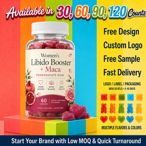 Private Label Adult <strong>Women</strong> Wellness <strong>Gummies</strong> Saw Palmetto <strong>for</strong> Hormonal Balance Increased <strong>Sex</strong> Drive Vitality Support-Healthy Aging - Product Image 1