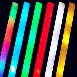 Özel Logo promosyon 48cm parti düğün konser yanıp sönen tezahürat konser tezahürat için Led ışık up köpük sopa Batons parti - Product Image 6