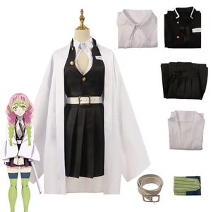 Anime <span class=keywords><strong>Mitsuri</strong></span> Demoned Slayers <span class=keywords><strong>Cosplay</strong></span> Costume Kyoujurou <span class=keywords><strong>Cosplay</strong></span> Demoned Slayers Japanese Anime Costume Halloween <span class=keywords><strong>Cosplay</strong></span> - Product Image 3