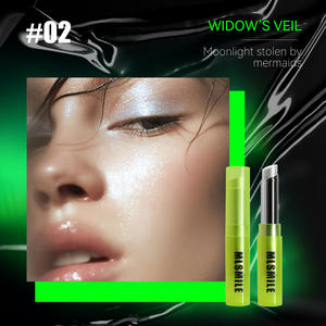 Jelly Black Shimmer Sombra de ojos Highlight Stick 3D Face Brighten Highlighter Bar Cosmético de larga duración Face Contour Bronzer Stick - Product Image 6