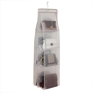 Hanging Handbag Purse Organizer for Closet Purse Bag Storage Holder for Wardrobe Closet for Space Saving Purse Organizer