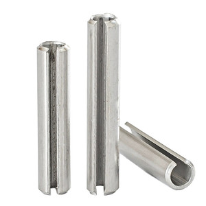 Goupilles de positionnement à ressort M1.5~M12 en acier inoxydable 304, goupilles de tension élastiques, goupilles à ressort - Product Image 1