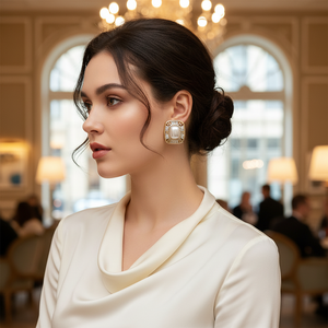 Orecchini da donna in stile Vintage e religioso con Design animale in lega di alta qualità gioielli alla moda unici e alla moda Best Seller - Product Image 3