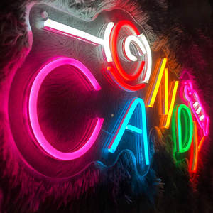 <strong>Personalised</strong> Led Neon <strong>Sign</strong> Candy <strong>Bar</strong> Stand Neon <strong>Sign</strong> for Candy Store Decoration - Product Image 4