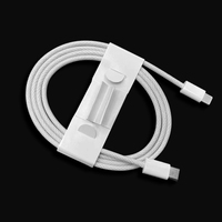 Cable de datos de carga rápida de 60W tipo C para iluminación, cable de datos PD de colores en blanco y negro para iPhone, iPad, teléfono, 8 pines, TPE para