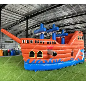 0.55 mét PVC nhảy lâu đài nhà bị trả lại Inflatable nhà bị trả lại thuyền để bán