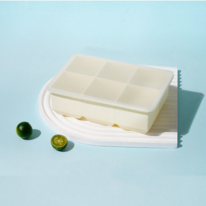 Moule à glaçons carré en silicone Hongsen ODM à fond souple avec couvercle, pour desserts et glaces maison, idéal pour la cuisine - Product Image 6