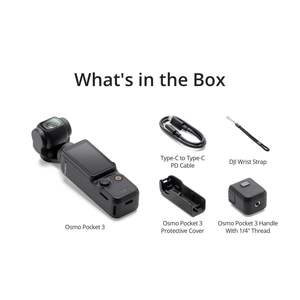 เครื่องกันสั่นสำหรับกล้อง <span class=keywords><strong>OSMO</strong></span> Pocket 3, กล้องวิดีโอ <span class=keywords><strong>Osmo</strong></span> Pocket เดิม3 Vlog Combo - Product Image 2