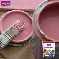 Couche de finition en acier à séchage rapide Peinture en émail à base d'eau Peinture en émail alkyde antirouille
