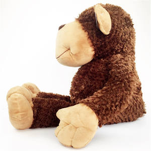 Regalo de relleno de calcetín de Navidad-Gorila esponjoso de 6 "con beso volador, Mini animal de peluche para niños Secret Santa - Product Image 5