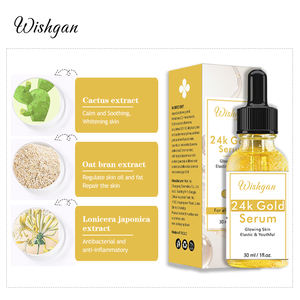 24K 골드 세럼 안티 에이징 페이스 세럼 비타민 C 콜라겐 히알루 론산 미백 비타민 빠른 아름다운 피부 몸 - Product Image 3