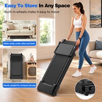 Tapis de marche électrique avec musique, inclinaison automatique de 12 %, vitesse de 1 à 12 km/h, contrôle par application, pliable, pour la maison et le bureau